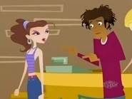 Wyatt annoys Tricia to get her away from Caitlin.