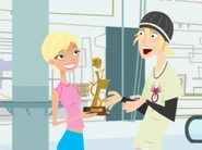 Jude has been awarded as the "Man-Off Champ."