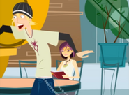 Nikki helps Jude study civics with each other while he's riding on his skateboard.