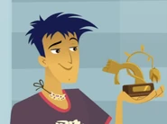 The Man-Off Chump trophy, for the guy with the worst stench.