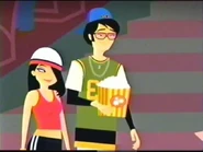 Mr. and Mrs. Wong wearing the style Jude insisted for them to wear.