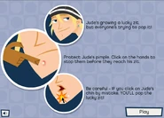 Instructions for Zit Defense.