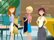 The new dress designs by Nikki.