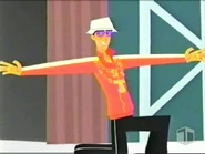 Jonesy performs.