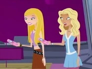 Britney and Gina are quick to gossip.