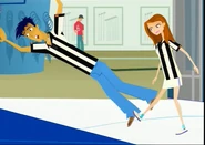 Jen sending Jonesy on a "trip".