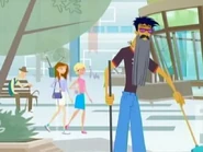 Jen, Caitlin, and...Jonesy?
