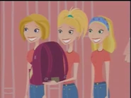 The Clones bring Nikki's backpack.