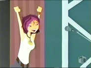 Nikki performs, or at least tries to...