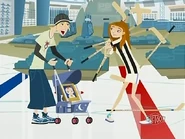 Jude, Jen, and their "baby" Little Dude.