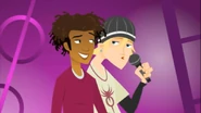 Wyatt and Jude singing in the show's theme song