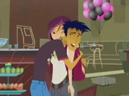 Bye Bye Jonesy.jpg (105 KB) Jonesy and Nikki give their farewells to each other.