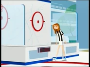 Jen on her way to the Penalty Box.