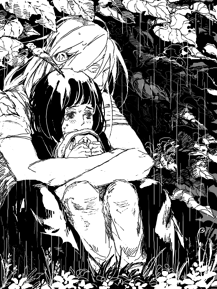 Semimaru and Natsu by unknown artist