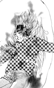 Natsu is attacked by a giant sundew plant