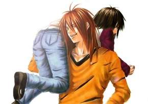 Semimaru and Natsu by unknown artist