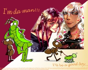 Ant and Grasshopper by Ysaye