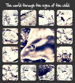 The world through the eyes of the child by unknown artist