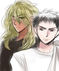 Ango and Ryou by 一