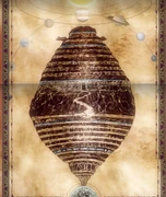 The World of Seven Mortal Sins (official map from the anime) map image