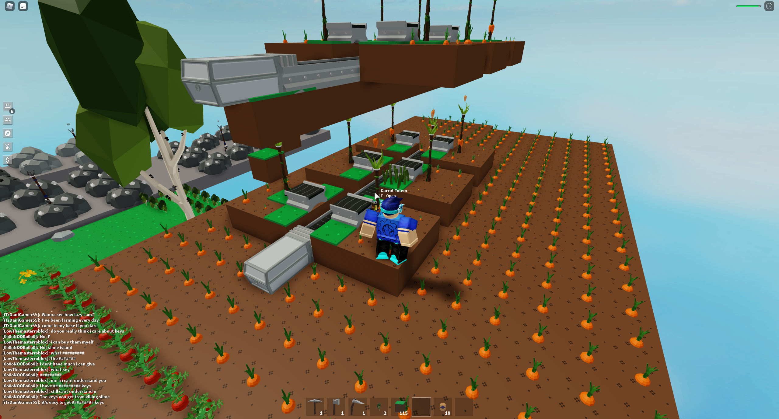 Upgraded Automated Carrot Farm Fandom - skyblock roblox fandom