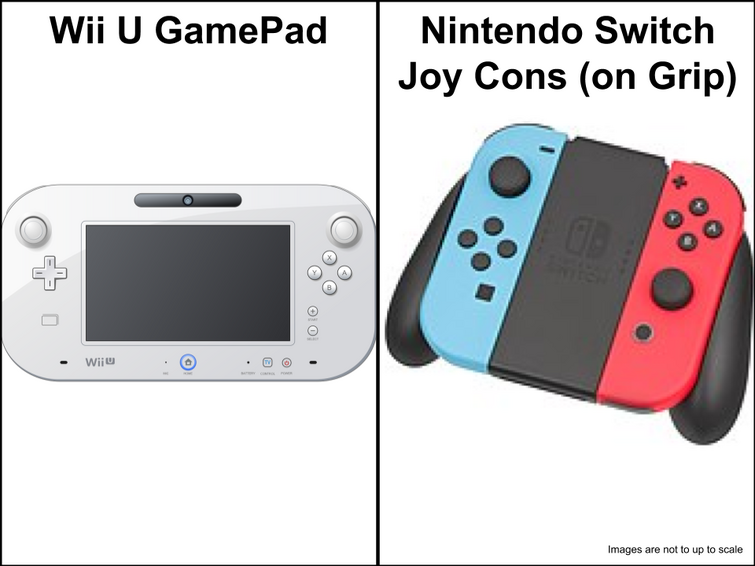 Wii U Gamepad Vs Nintendo Switch Joy Cons Revisited Fandom