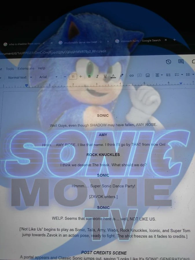 Sonic Movie 3 Leak? | Fandom