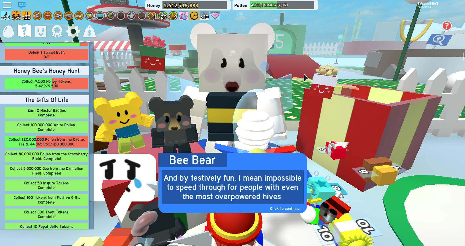 Bee Swarm Simulator Bee Bear