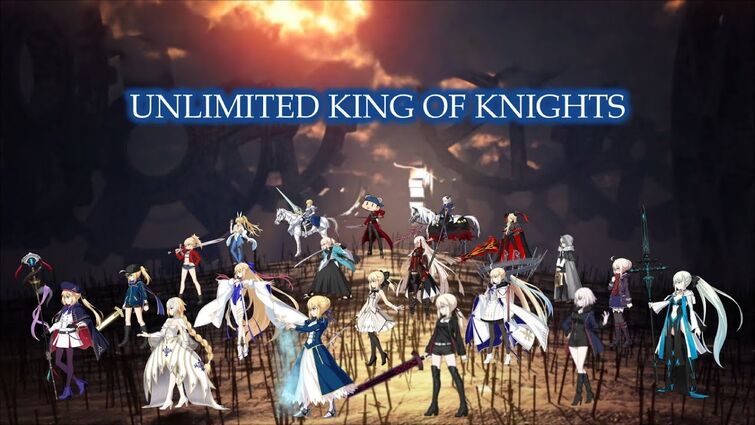 【FGO】 The Ultimate Tribute to Saberfaces - Unlimited King of Knights