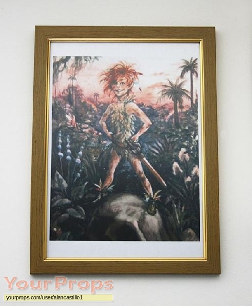 Who painted Peter Pan image from Hook movie?