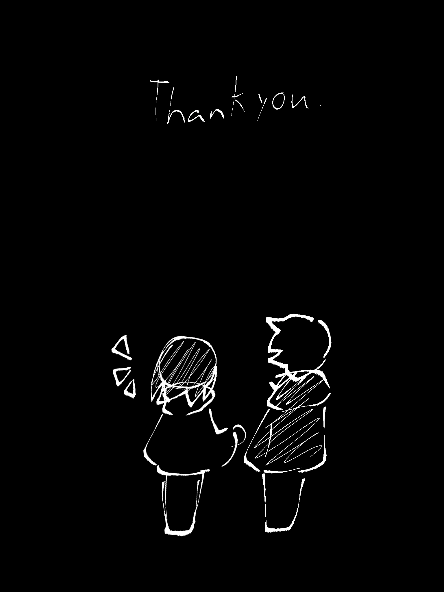 "Flowers for you. Thank you for being a best friend, stay safe up there