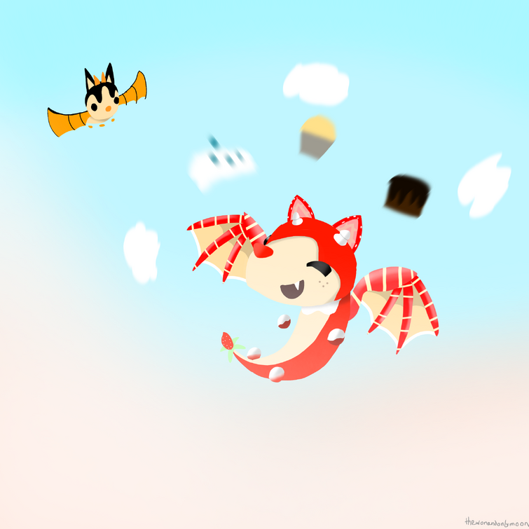 Strawberry Shortcake Bat Dragon in the sky Fandom