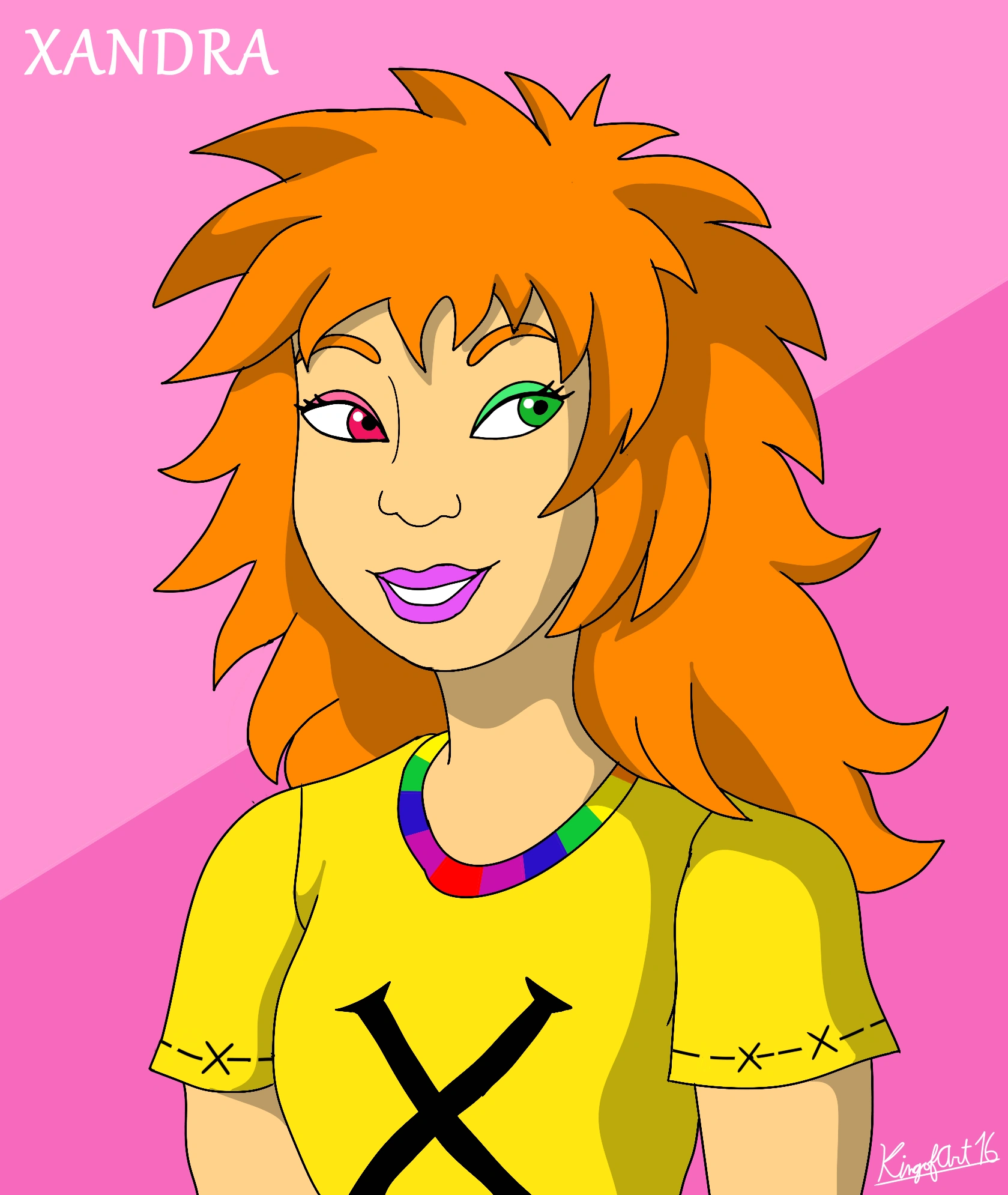 How does my new edition of Xandra look? I added it to her fanart