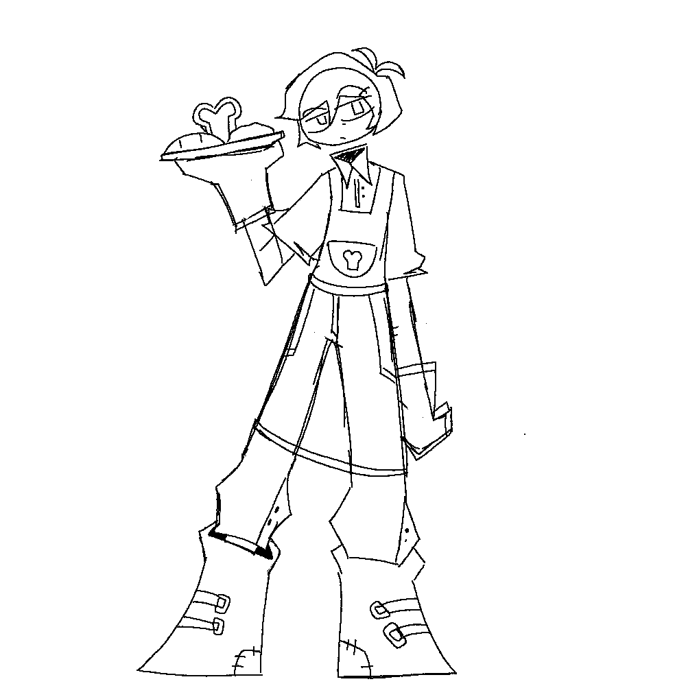 Sketch fro Time AU Cherry | Fandom