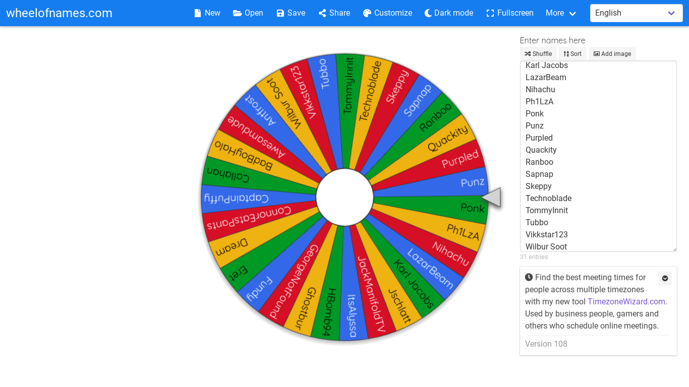 Who Is The Best Character In The Dream Smp Wheel Of Names Fandom