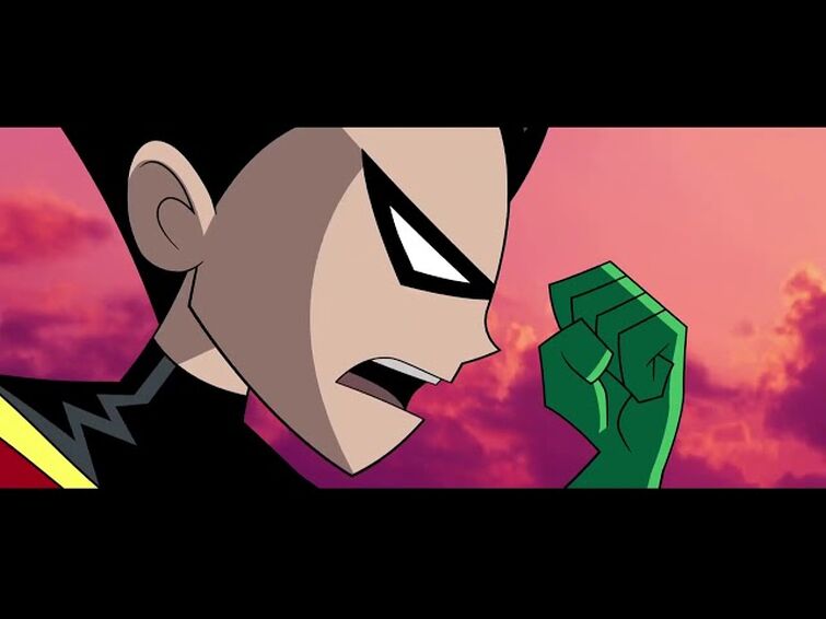 Teen Titans Go vs Teen Titans Robin Hates Robin Scene