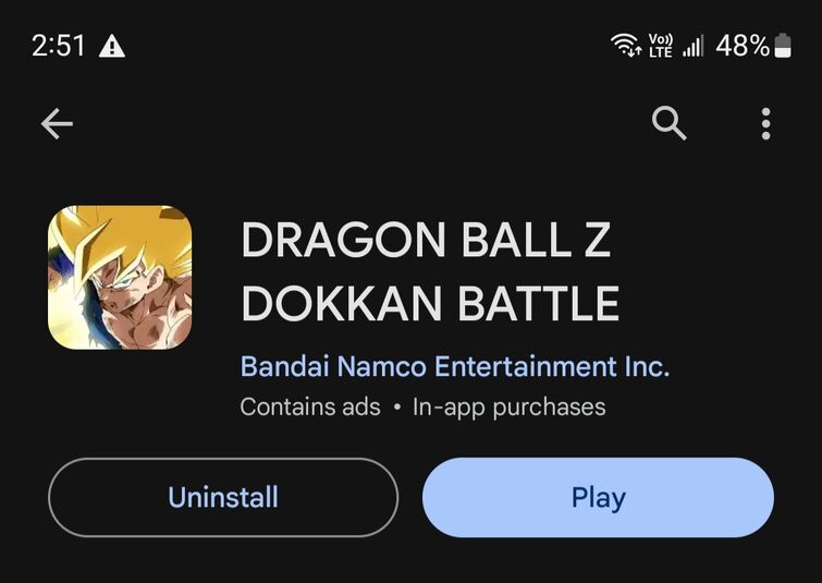 DRAGON BALL Z DOKKAN BATTLE – Apps no Google Play