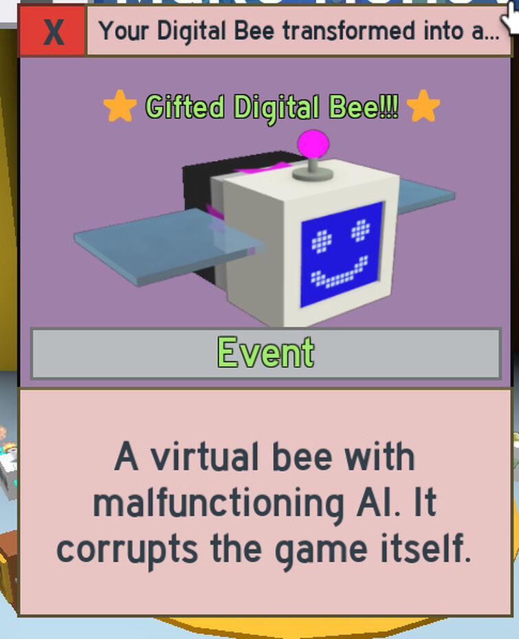 NEW* Digital Bee from Bee Swarm Simulator! 