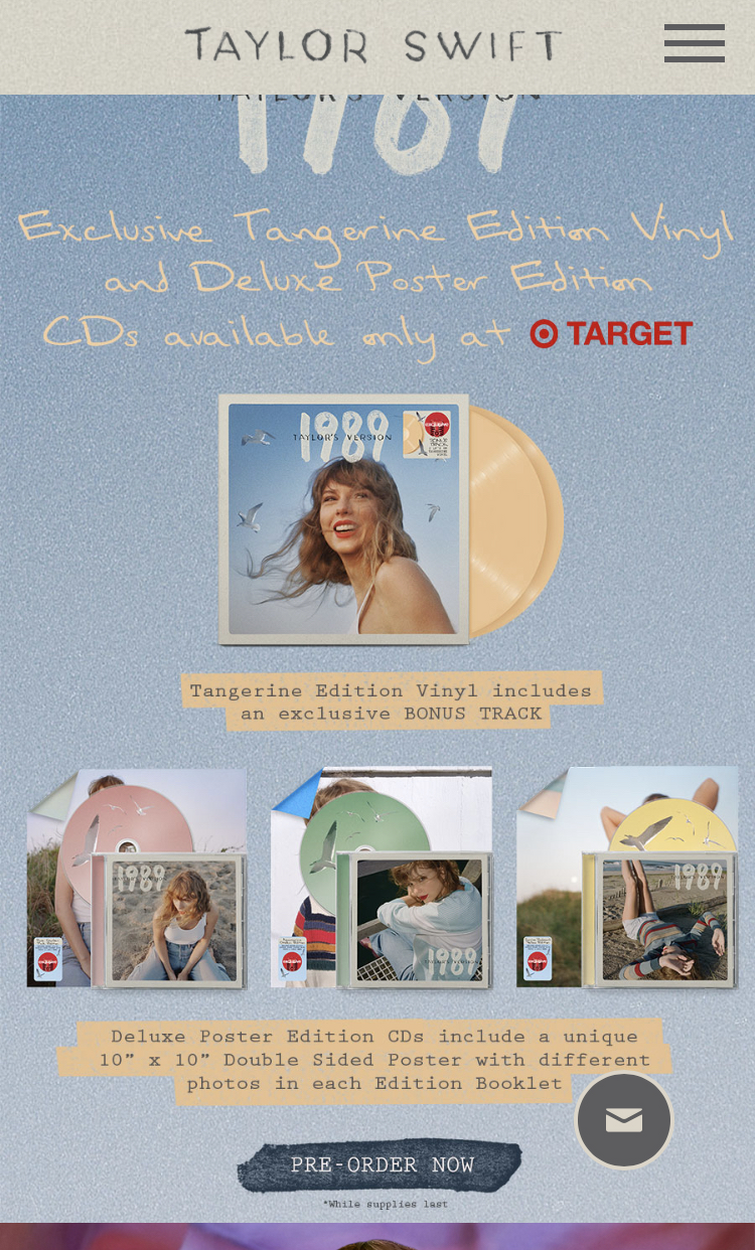 Taylor Swift's Aquamarine '1989 (Taylor's Version)' Vinyl: How to Buy –  Billboard