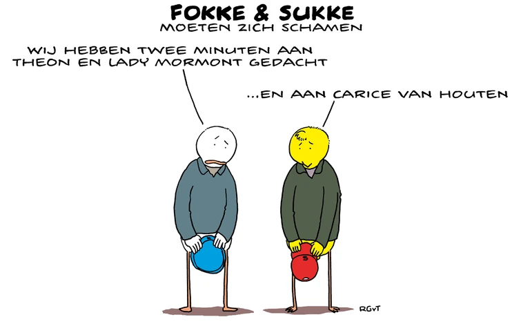 An unsubtle cartoon.