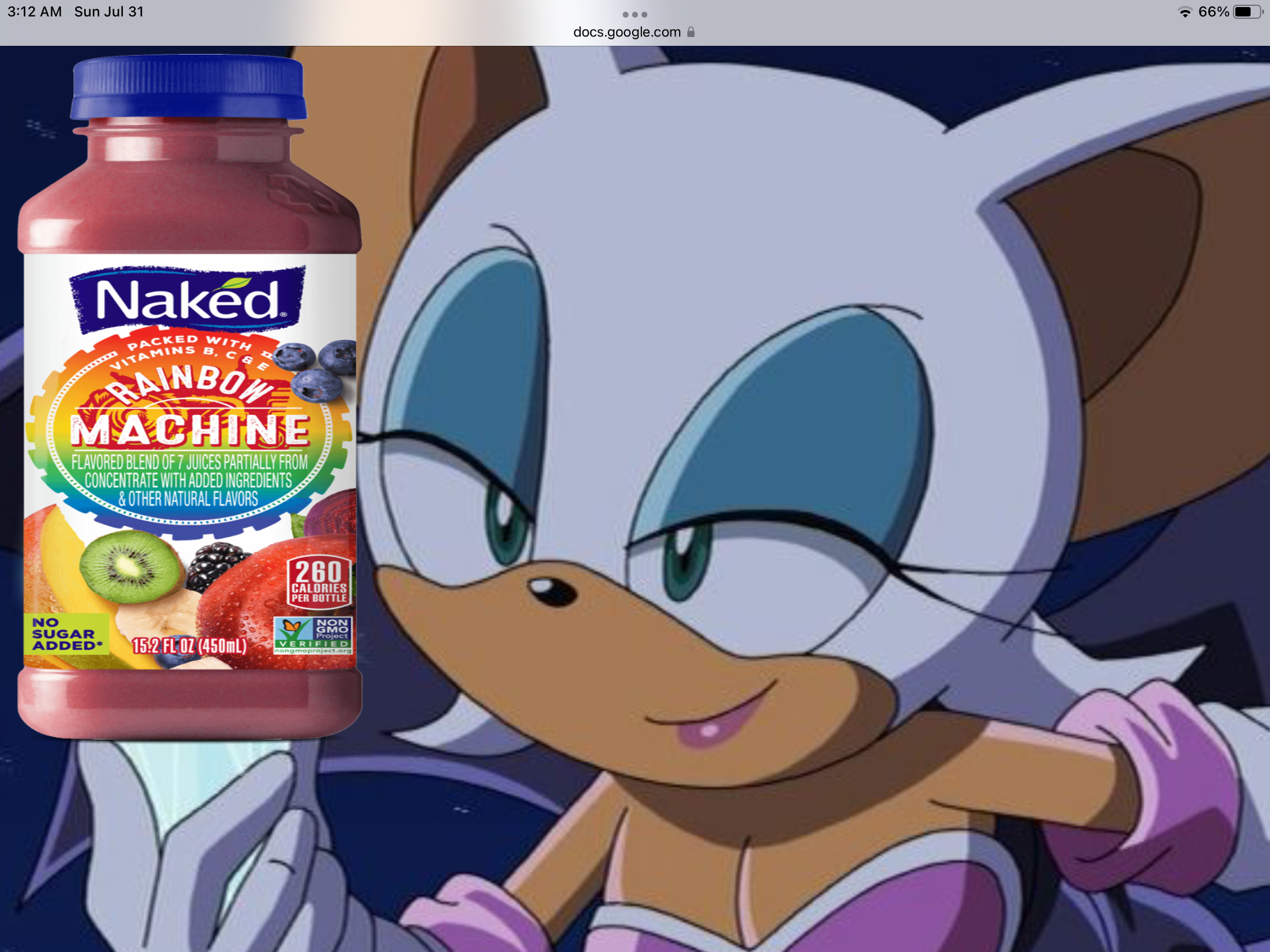 Naked rouge sonic