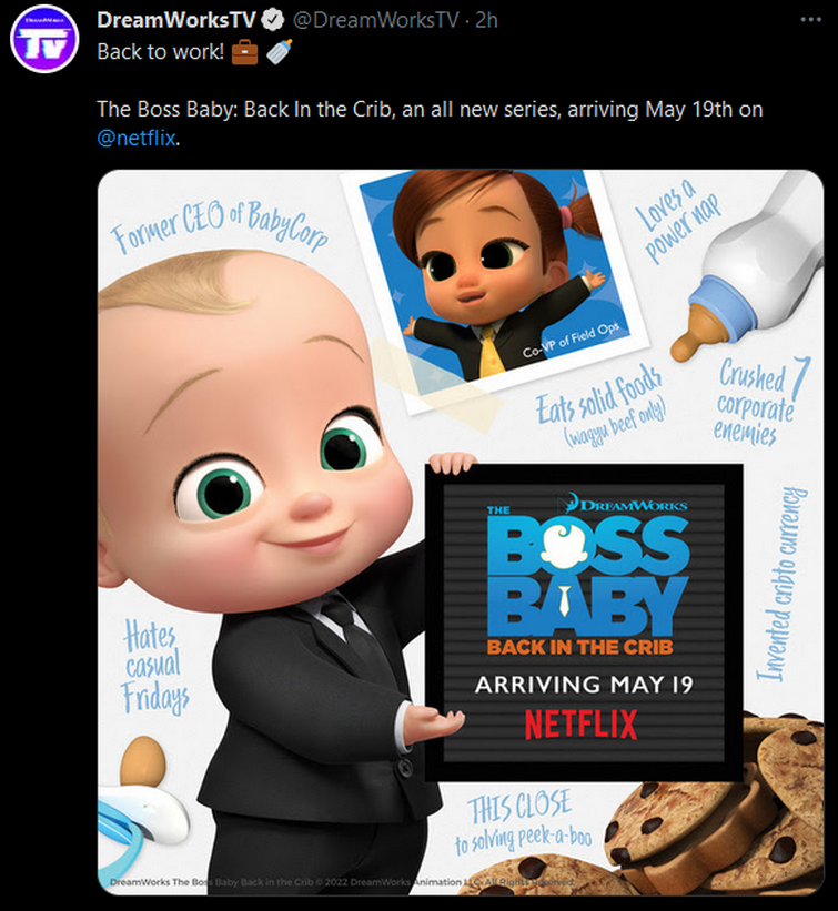 The Boss Baby: Back In the Crib