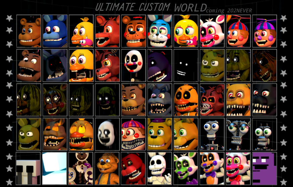 Fnaf Ucn Roster