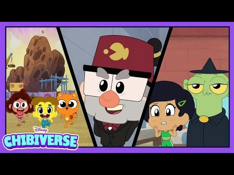 Chibiverse Full Episode | Gravity Falls, Kiff, The Owl House & More! |  @disneychannel
