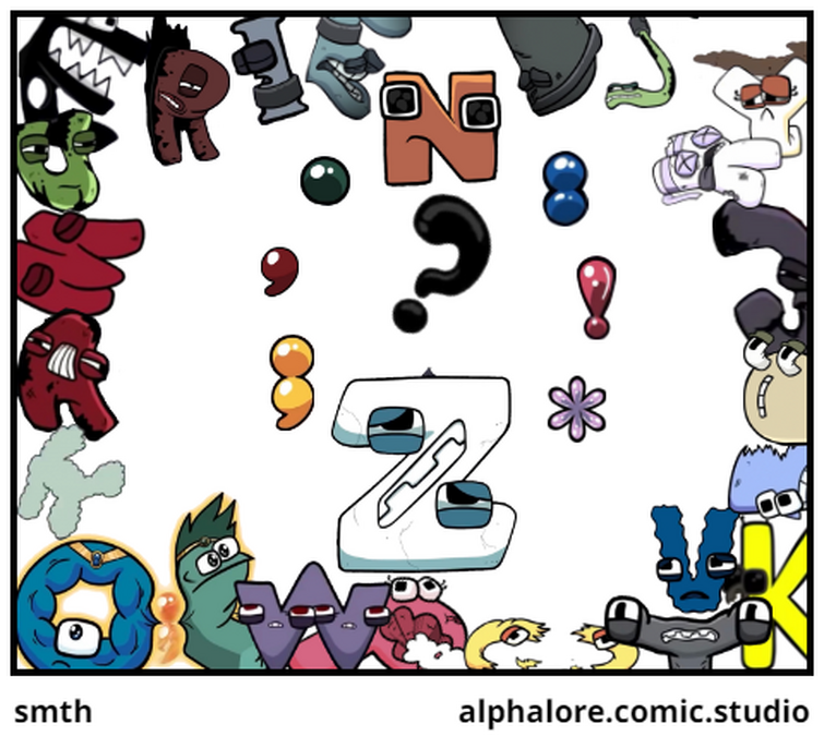 Alphabet Lore But In Comic Studio Y - Comic Studio