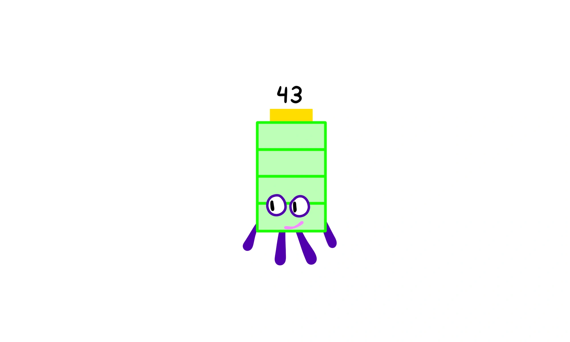 My Fanmade Numberblock Forty-Three | Fandom