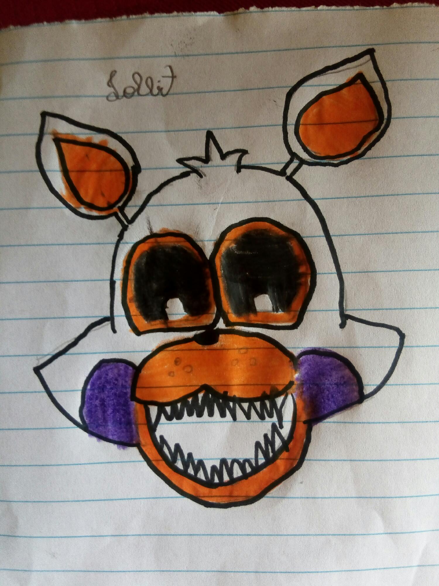 Fanart da Lolbit pra minha amiga Yasmin5511 <3