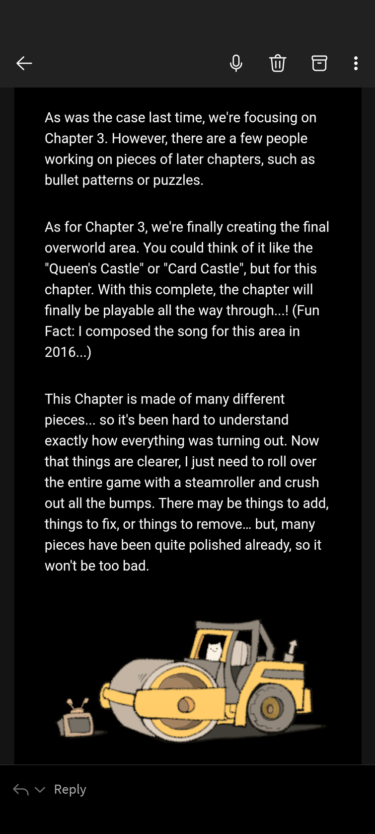 Newsletter fandom