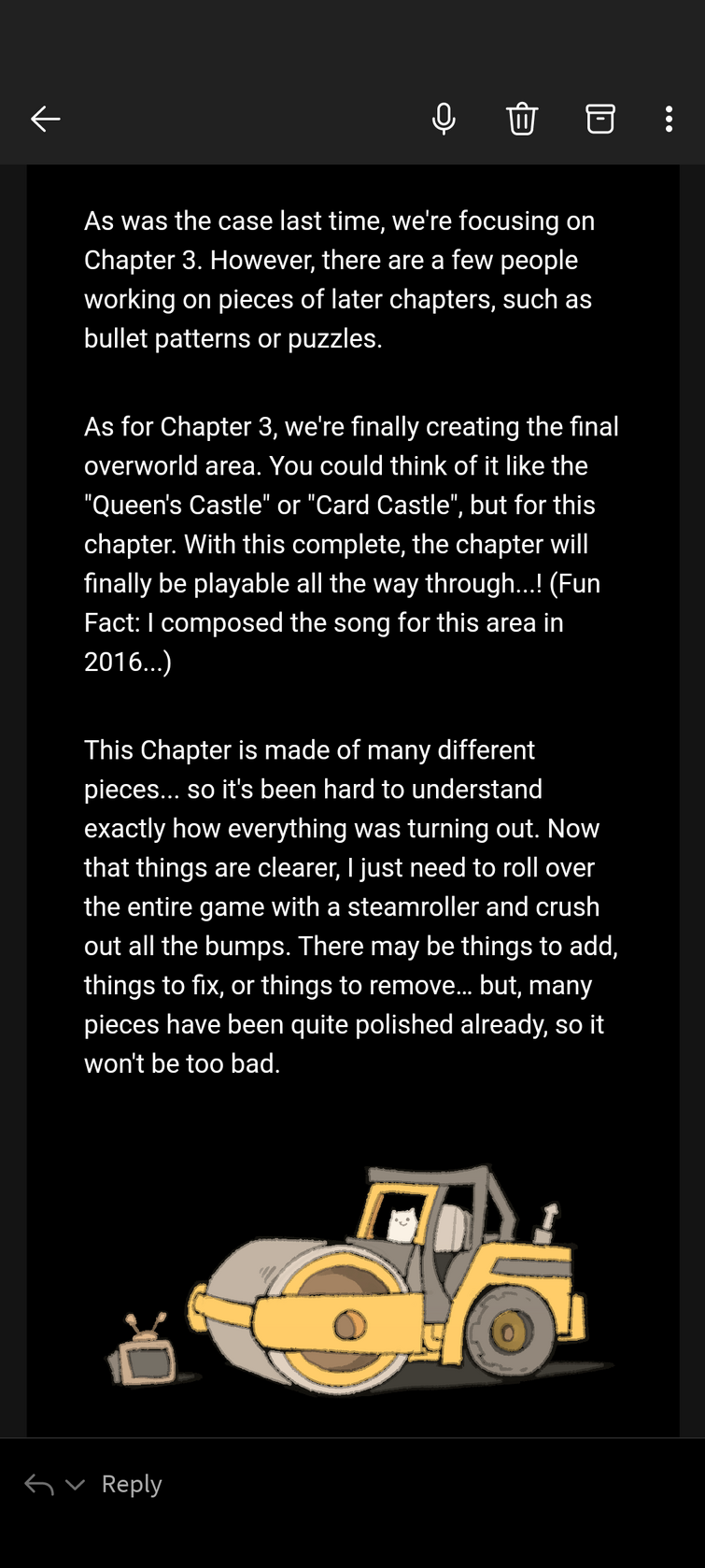 Toby Fox's Official Apology Letter (Undertale/Deltarune Newsletter) 