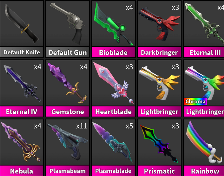 Heartblade Knife, Trade Roblox Murder Mystery 2 (MM2) Items